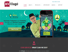 Tablet Screenshot of mvillageglobal.com